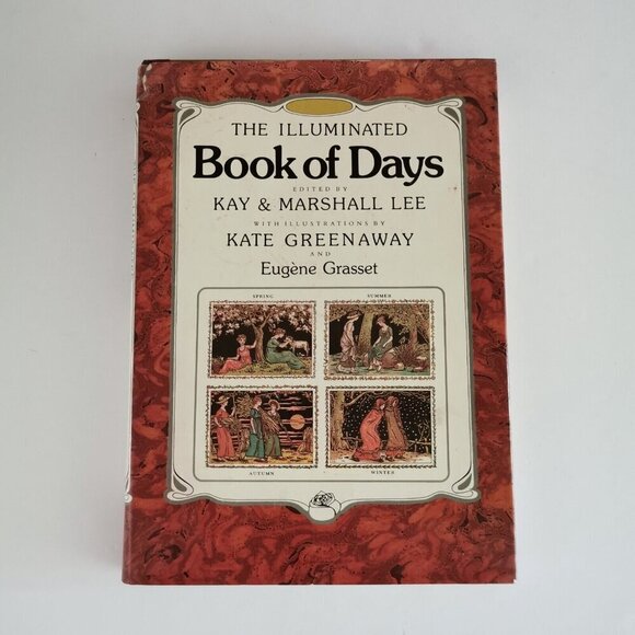 1979 The Illuminated Book of Days HC Book Kate Greenaway, Kay & Marshall Lee - Picture 3 of 10
